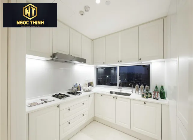 Xưởng Nội Thất Ngọc Thịnh Nhơn Trạch - Tủ bếp gỗ đa năng- TBNT08